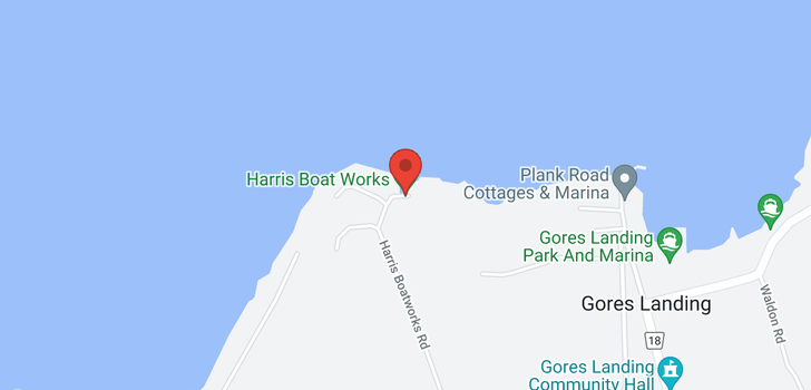 map of ### HARRIS BOAT WORKS ROAD